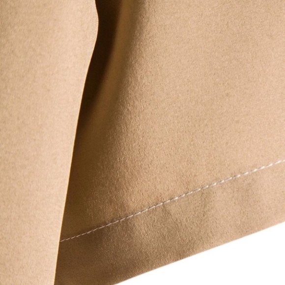 Khaki Men's Single Breasted Shirt - Picture 6 of 7